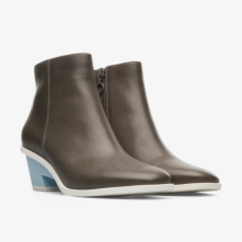 Camper Brooke Ankle Boots Grey - Womens Singapore WZZFOT-022